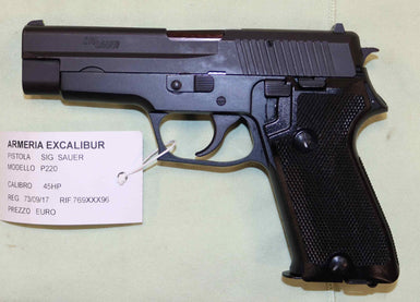 Pistola Sig Sauer Modello P220 Calibro 45 HP