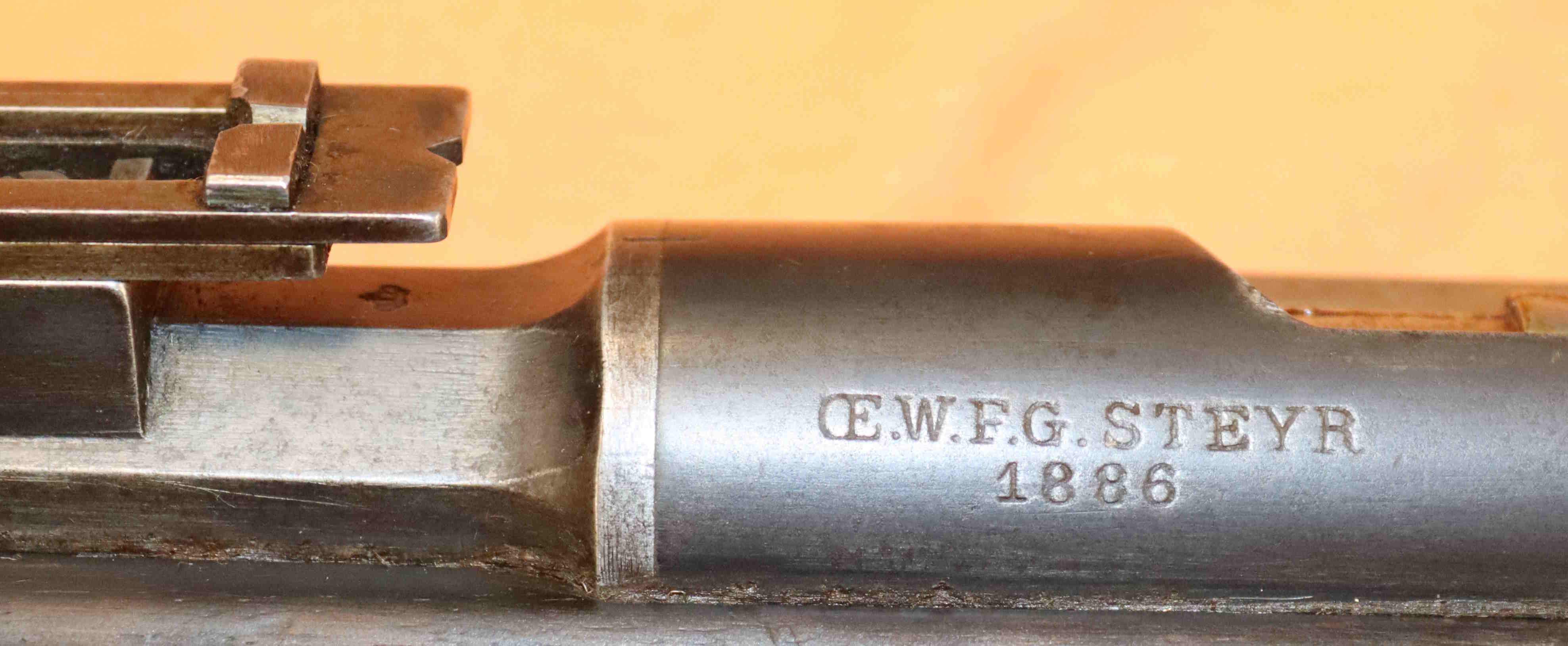 Fucile Steyr Modello 1886 Calibro 8 MM