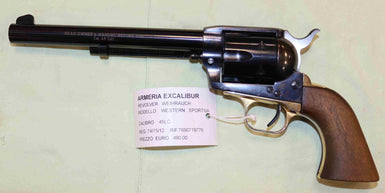 Revolver Weihrauch Modello Western Canna 7.5 Pollici Calibro 45LC Sportivo