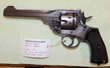 Revolver Webley Modello MK IV Calibro .455