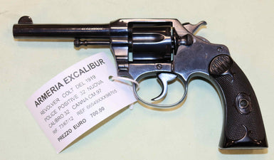 Revolver Colt Police Positive Calibro 32 Anno 1919