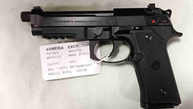 Pistola Beretta Modello M9A3 Calibro 9X21 Sportiva