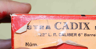 Revolver Astra Modello Cadix Calibro 22 LR