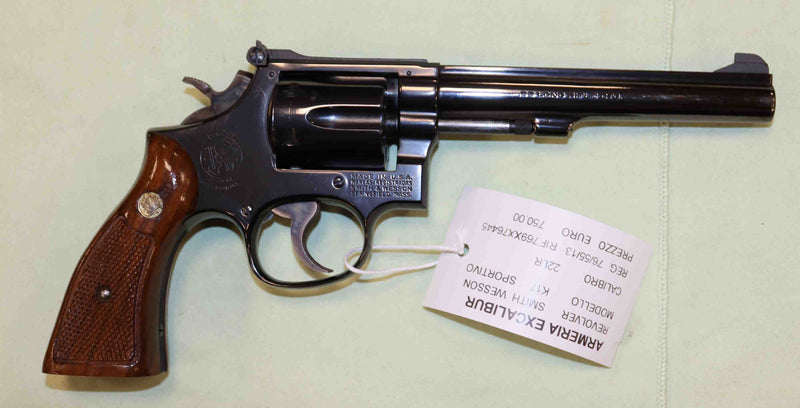 Revolver Smith & Wesson Modello K17 Calibro 22 LR Sportivo