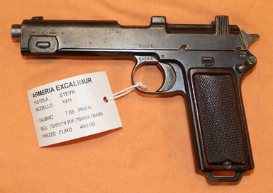 Pistola Steyr Modello 1911 Calibro 7.65 Para