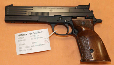 Pistola Beretta Modello 89 Calibro 22 LR Sportiva