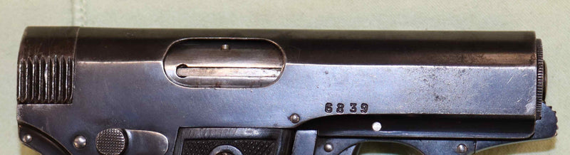 Pistola Sociètè Anonyme des Fabriques d'Armes Rèunies Modello Dictator Calibro 6.35