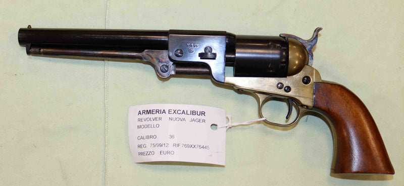 Revolver Replica Avancarica Nuova Jager Modello Navy Calibro 36