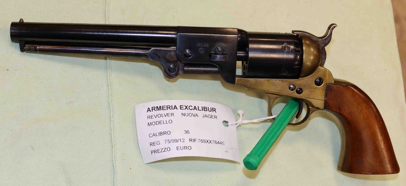 Revolver Replica Avancarica Nuova Jager Modello Navy Calibro 36
