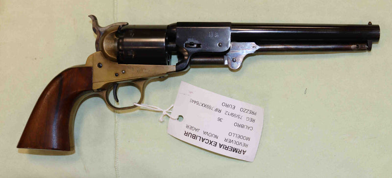 Revolver Replica Avancarica Nuova Jager Modello Navy Calibro 36