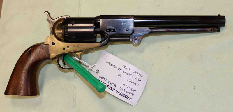 Revolver Replica Avancarica Nuova Jager Modello Navy Calibro 36