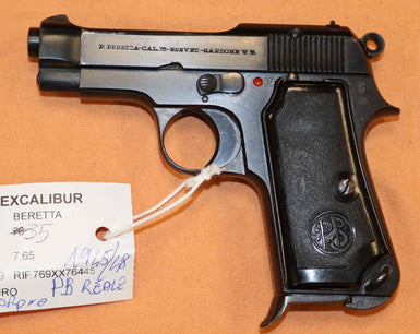 Pistola Beretta Modello 35 Corona del Re Calibro 7.65