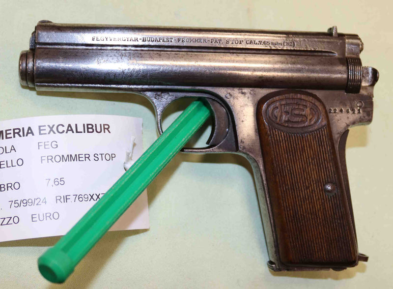 Pistola Fegy Vergiar Modello Frommer Stop Calibro 7.65