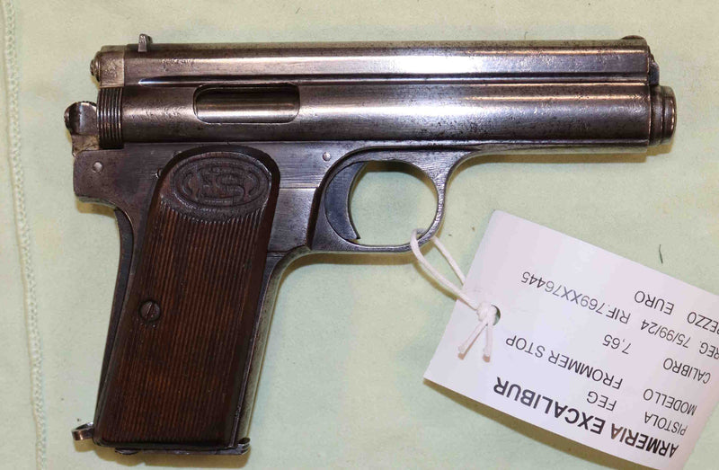 Pistola Fegy Vergiar Modello Frommer Stop Calibro 7.65