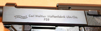 Pistola Walther Modello P38 Calibro 9X21 Sportiva
