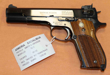 Pistola Smith & Wesson Modello 52-2 Calibro 38WC Sportiva