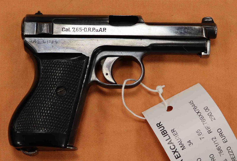 Pistola Mauser Modello 34 Calibro 7.65