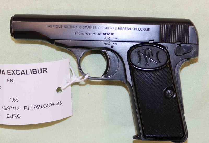 Pistola FN Browning Modello 1910 Calibro 7.65