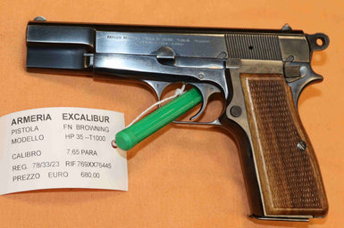 Pistola FN Browning Modello HP35 T1000 Calibro 7.65 Para
