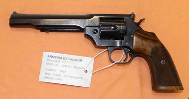 Revolver CZ Modello ZKR 551 Calibro 38 SP Sportivo