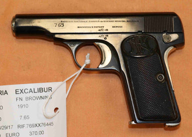 Pistola FN Modello 1910 Calibro 7,65