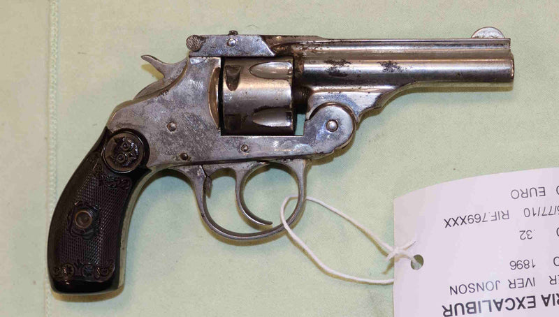 Revolver Iver Johnson Modello 1896 Calibro .32