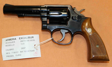 Revolver Smith & Wesson Modello 10-8 Calibro 38SP