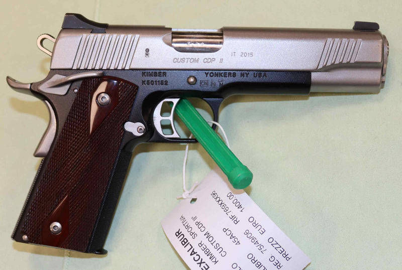 Pistola Kimber Modello 1911 Custom CDP II° Calibro 45 ACP Sportivs