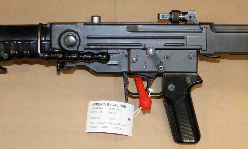 Carabina Sig Modello FAS 57 Calibro 7.5X55