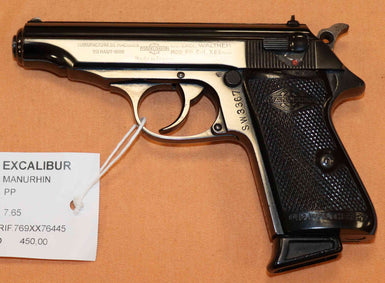 Pistola Manurhin Modello PP (Polizia Vienna) Calibro 7.65