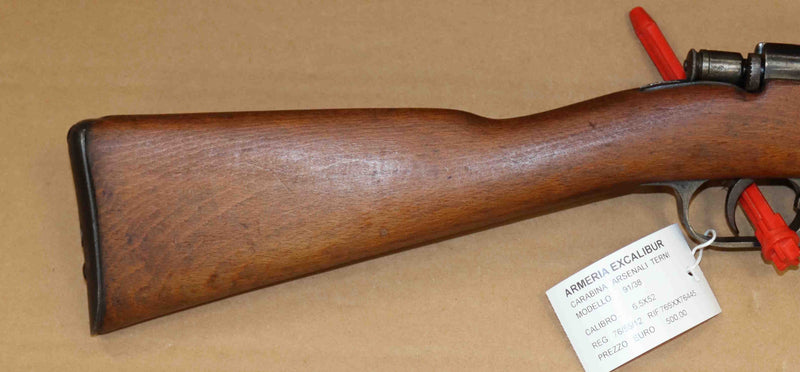 Carabina Arsenale Terni Modello 91/38 Calibro 6.5X52