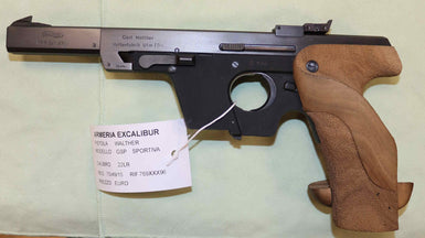 Pistola Walther Modello GSP Calibro 22 LR Sportiva