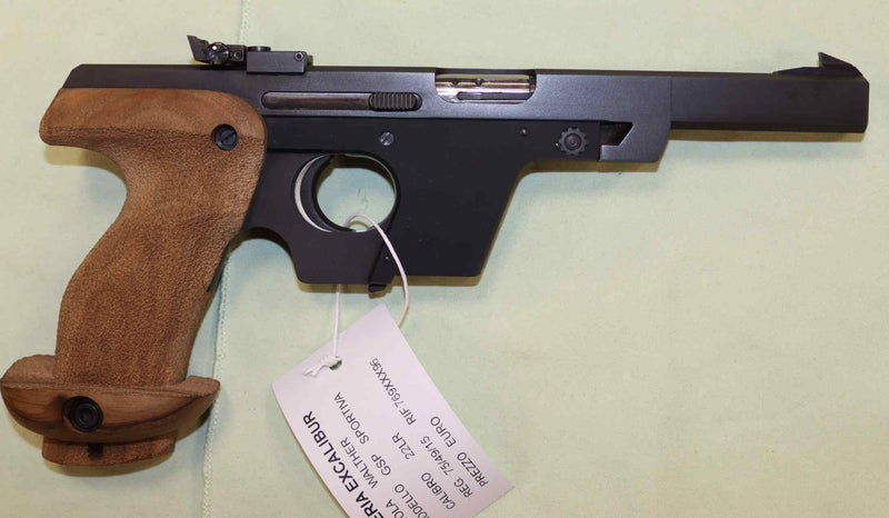 Pistola Walther Modello GSP Calibro 22 LR Sportiva