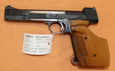 Pistola Hammerli Modello 208 International Calibro 22 LR Sportiva