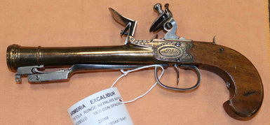 Pistola Avancarica Ronge Au Palais Marina Mod.1800 con Spadino Calibro 22 MM
