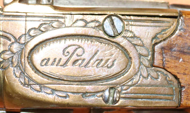 Pistola Avancarica Ronge au Palais Marina Mod. 1800 con Spadino Calibro 22 MM