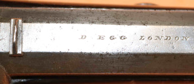 Pistola Avancarica Egg London Modello 1850 Calibro 13MM Antica