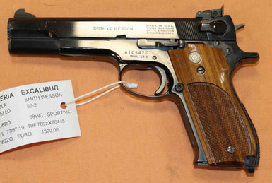 Pistola Smith & Wesson Modello 52-2 Calibro 38WC