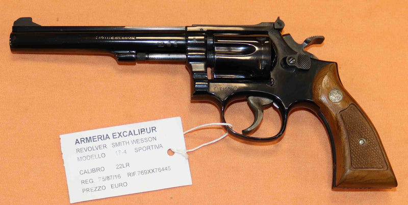 Revolver Smith & Wesson Modello K17 Calibro 22LR Sportivo