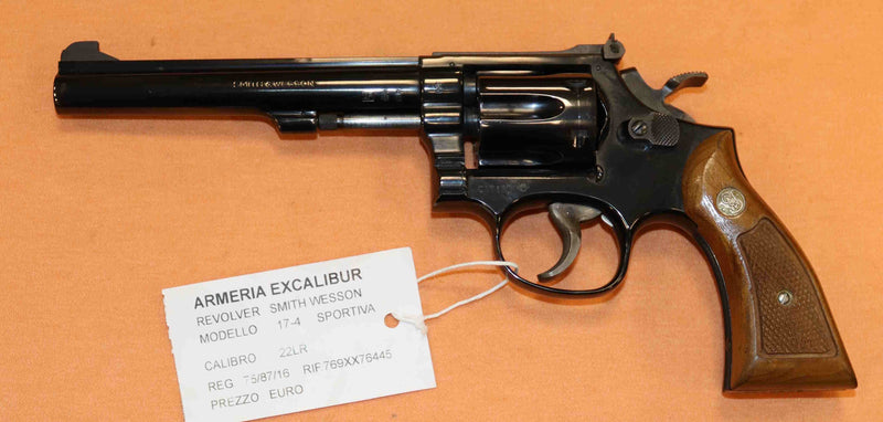 Revolver Smith & Wesson Modello K17 Calibro 22LR Sportivo