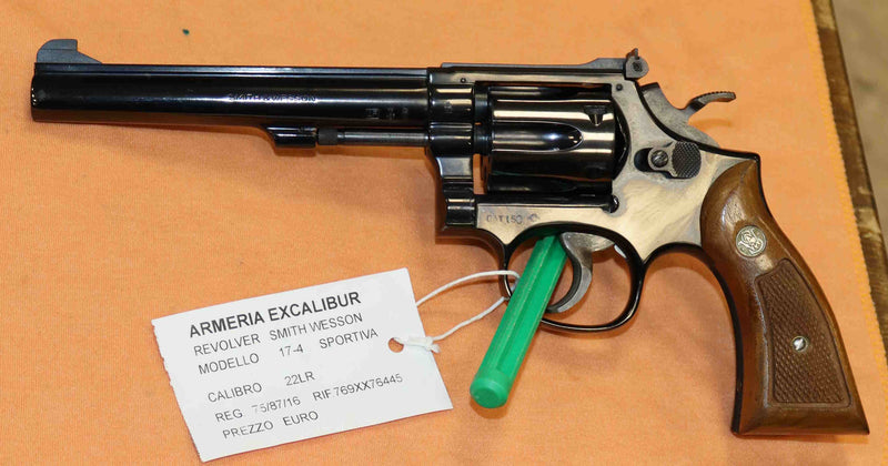 Revolver Smith & Wesson Modello K17 Calibro 22LR Sportivo