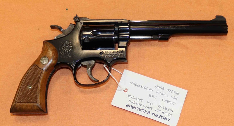 Revolver Smith & Wesson Modello K17 Calibro 22LR Sportivo