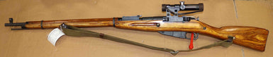 Carabina Mosin Nagant Modello 91/30 Calibro 7.62X54R con Ottica