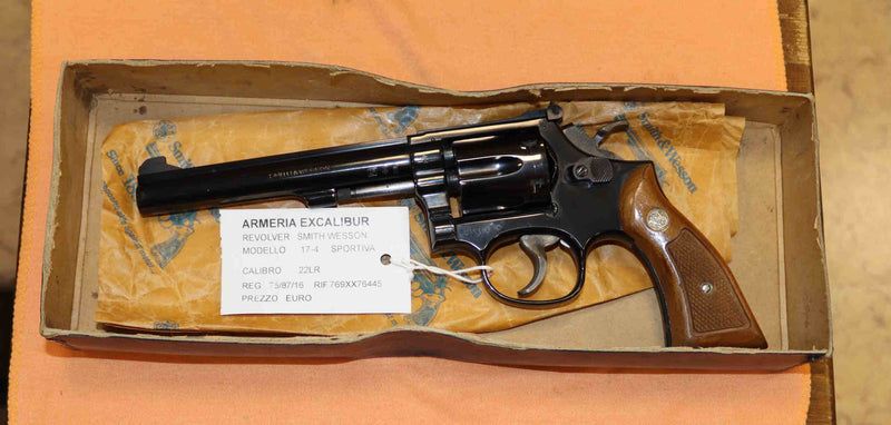 Revolver Smith & Wesson Modello K17 Calibro 22LR Sportivo