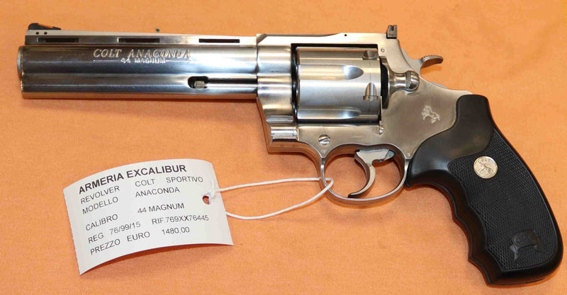 Revolver Colt Modello Anaconda Calibro 44 Magnum Sportivo