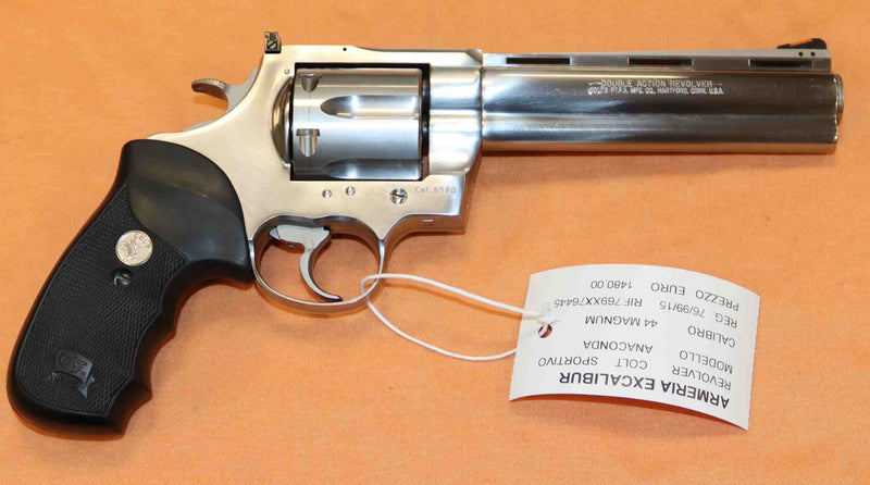 Revolver Colt Modello Anaconda Calibro 44 Magnum Sportivo