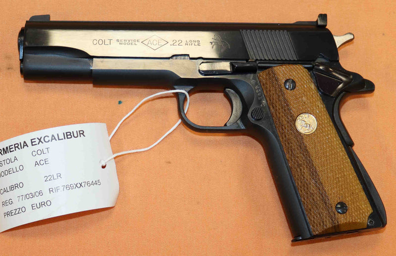 Pistola Colt Modello Ace Calibro 22 LR Sportiva