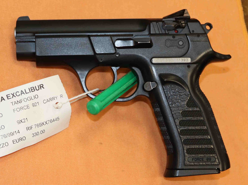 Pistola Tanfoglio Modello Force 921 Carry Calibro 9X21
