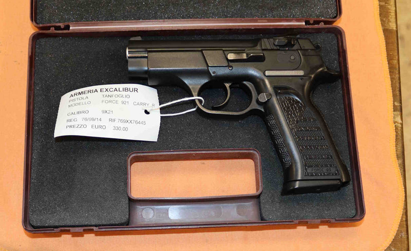 Pistola Tanfoglio Modello Force 921 Carry Calibro 9X21