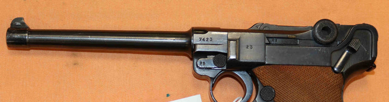 Pistola Mauser Modello Luger P08 "Custom" Calibro 7.65 Para Canna 152 MM